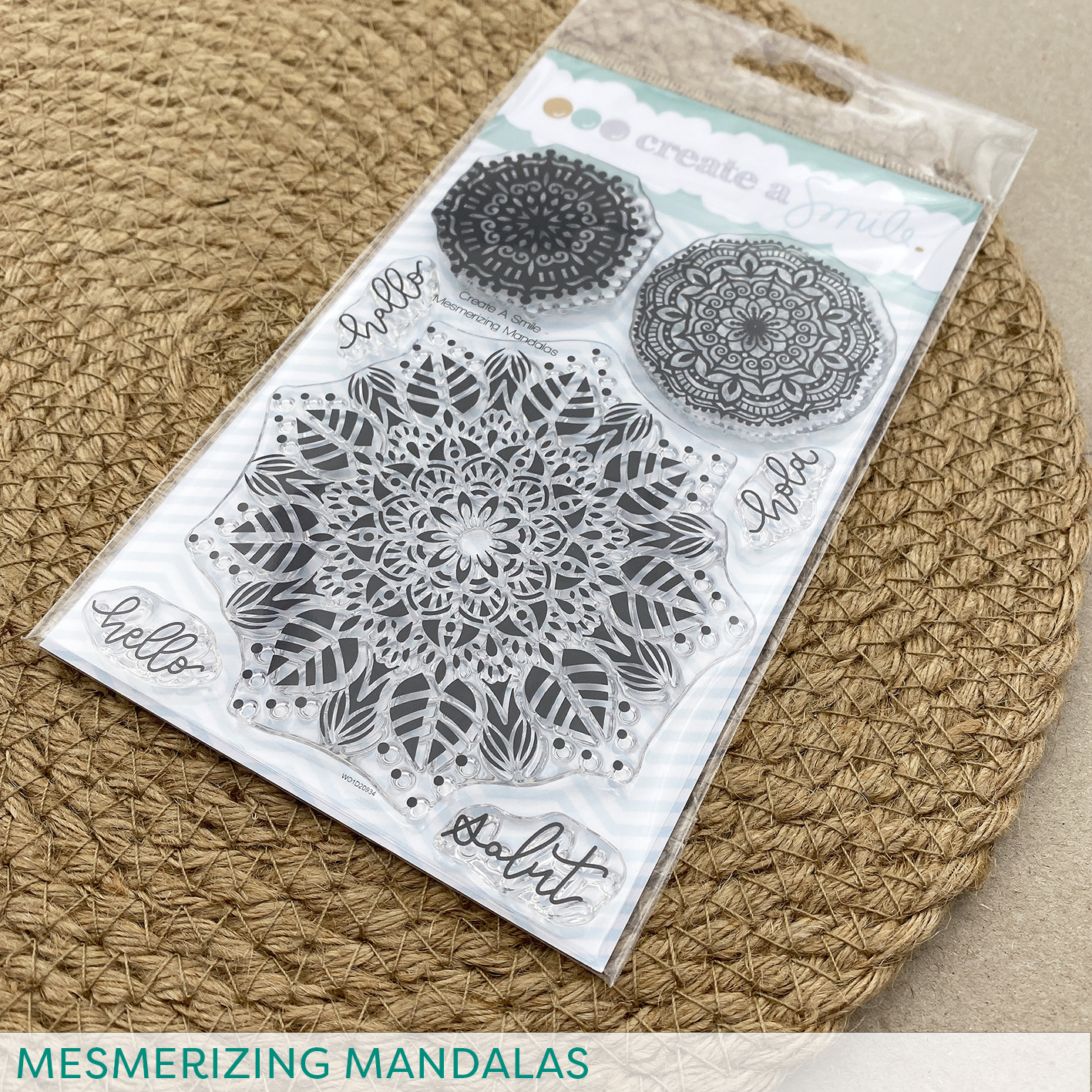 Clear A6 Mesmerizing Mandalas