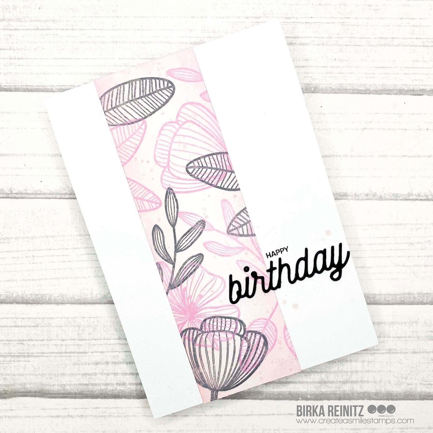 Clear A6 Growing Garden