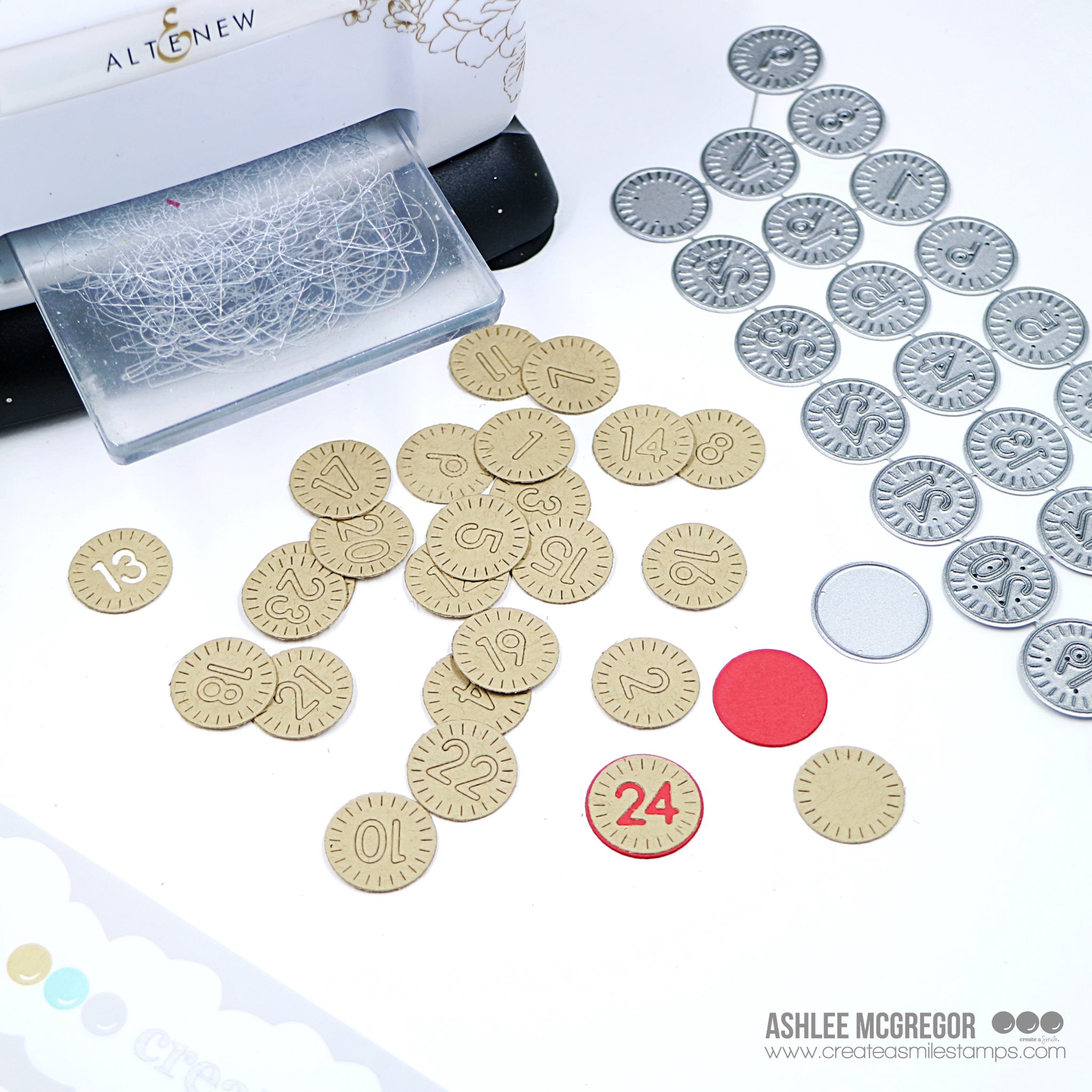 Cool Cuts Advent Numbers