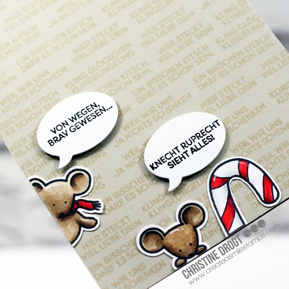 Clear A6 Kleine Weihnachtsgrüße