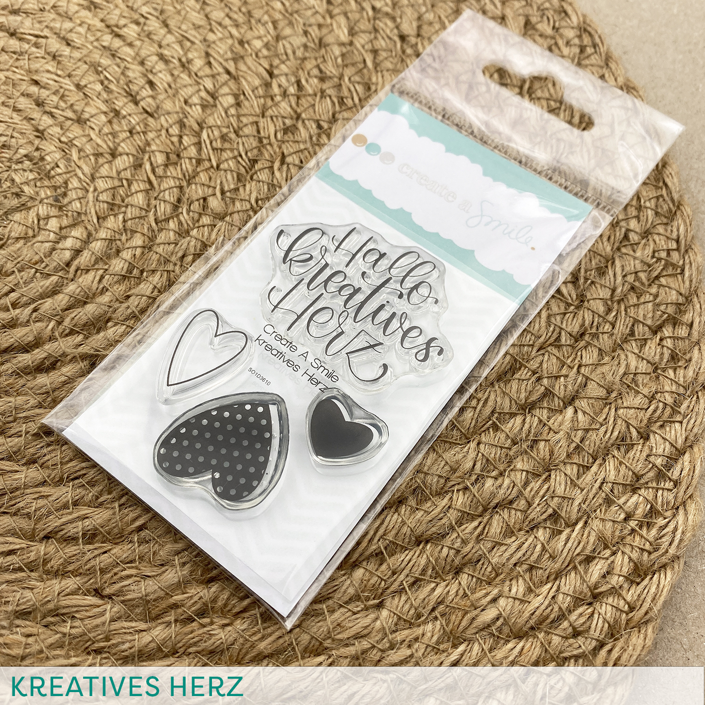 Clear A8 Kreatives Herz