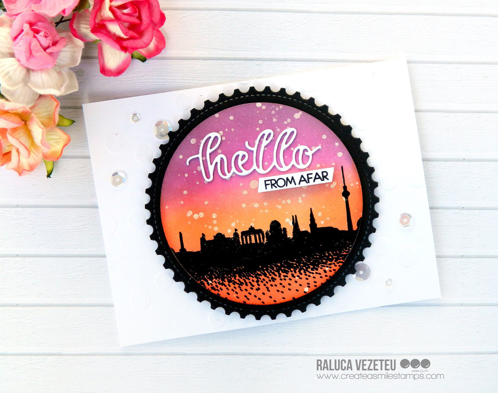 Cool Cuts Postage Edge Circles