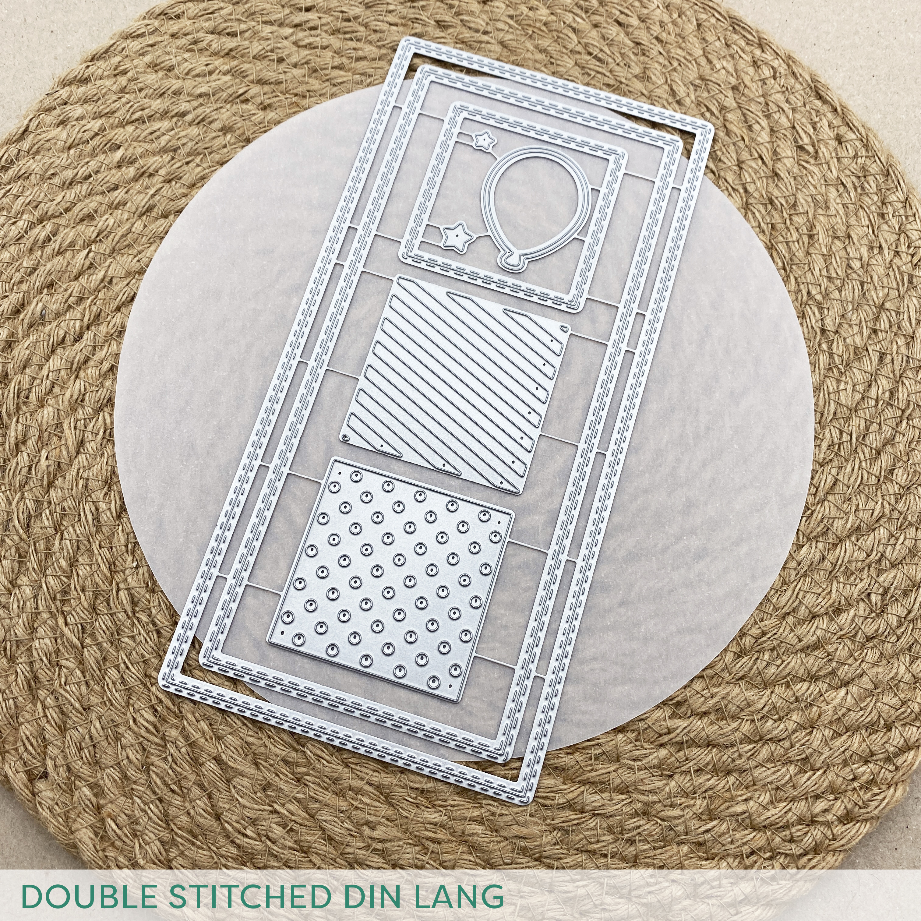 Cool Cuts Double Stitched DIN Lang