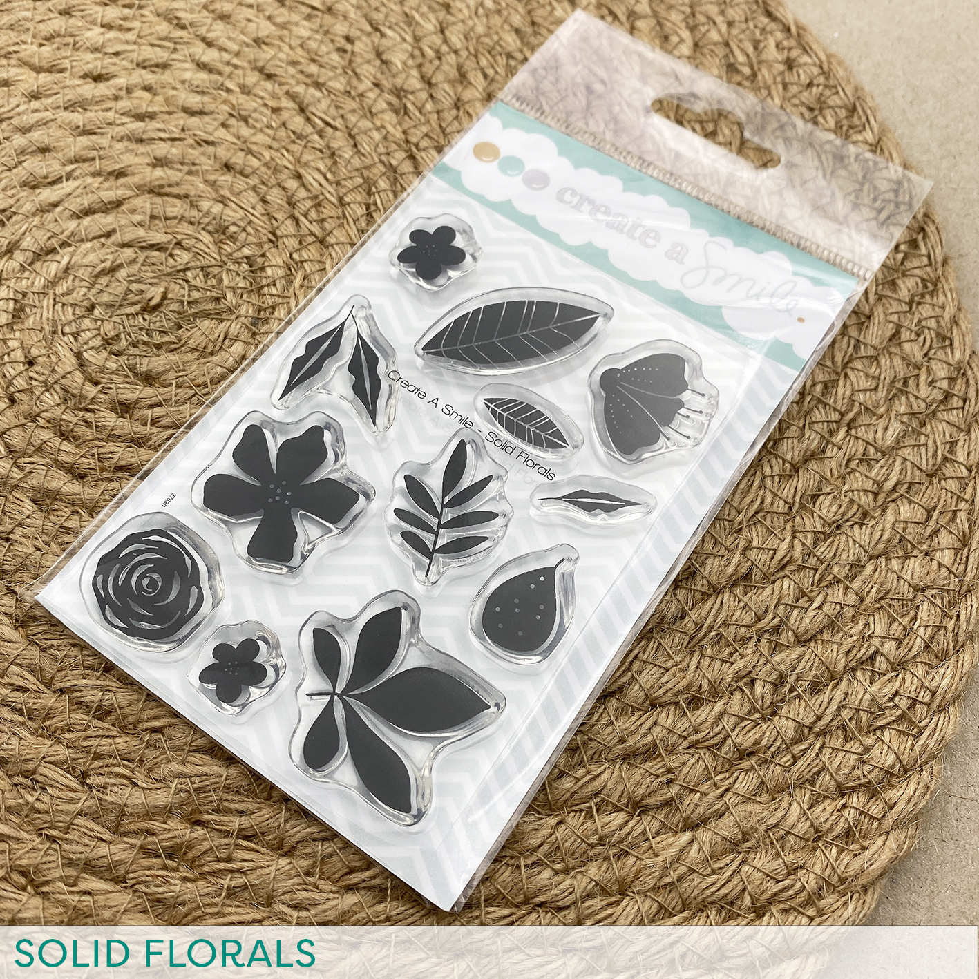 Clear A7 Solid Florals