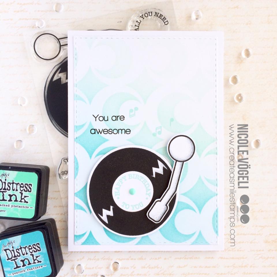 Clear A6 Vinyl Greetings