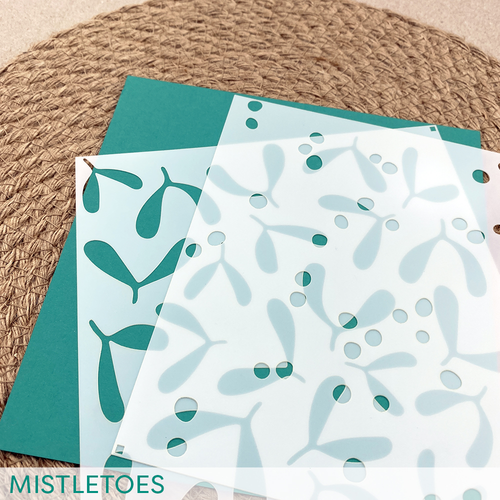 Stencil: Mistletoes (Set of 2)