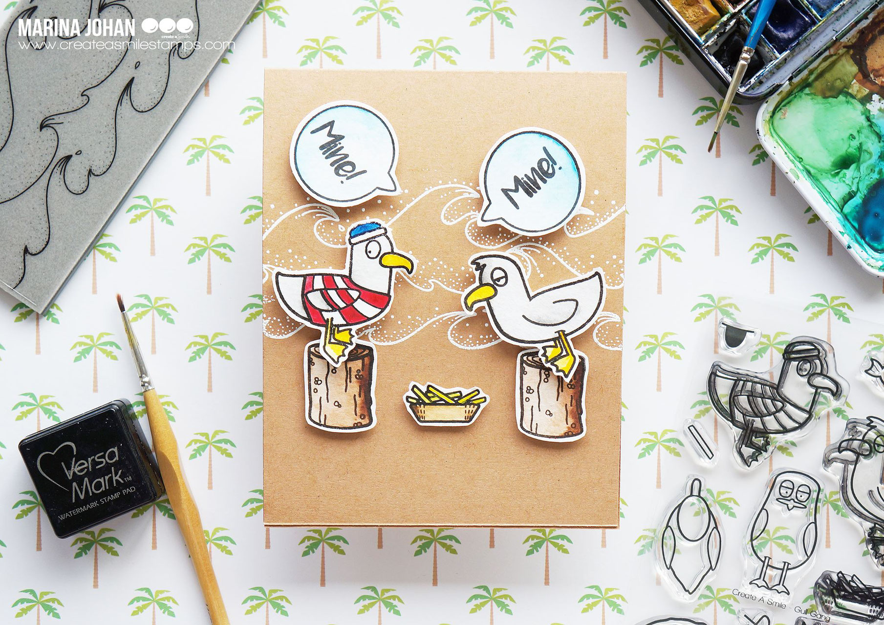 Clear A6 Möwen-Gang