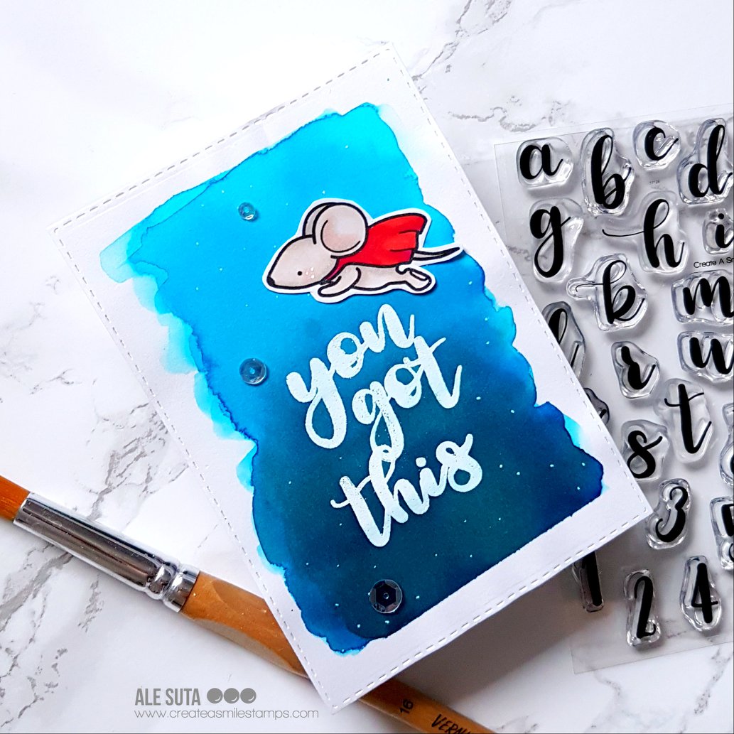 Clear A6 Lettering Alphas