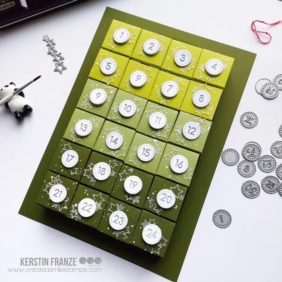 Cool Cuts Advent Numbers