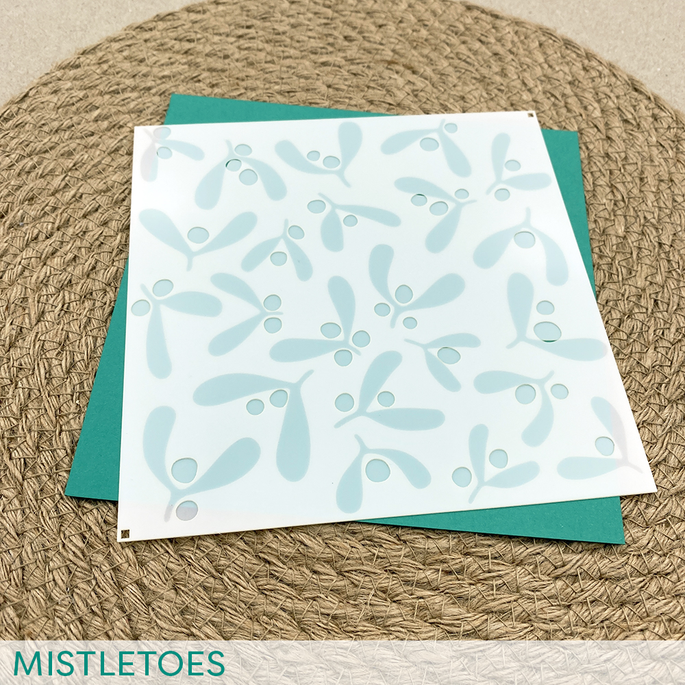 Stencil: Mistletoes (Set of 2)