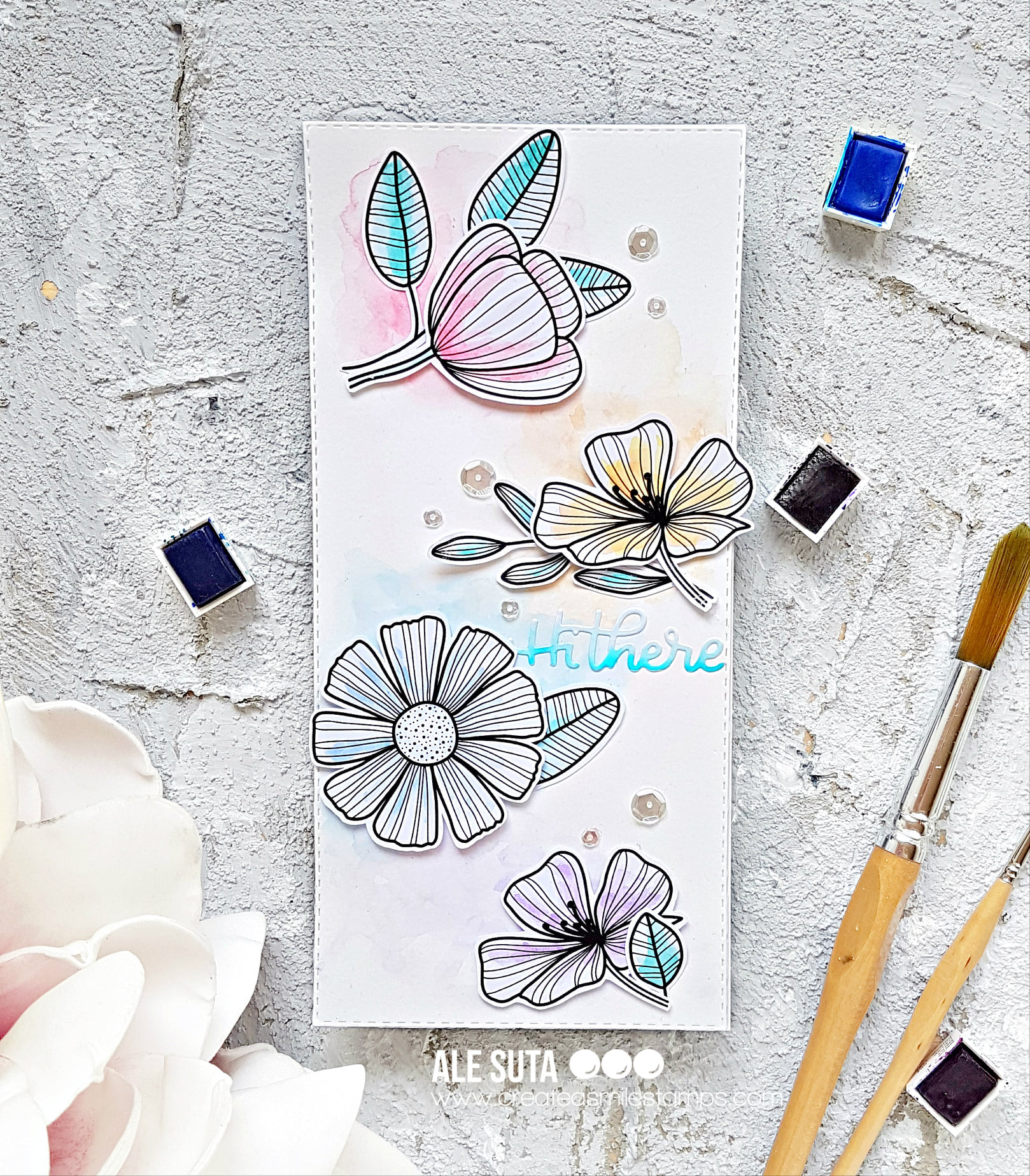 Clear A6 Growing Garden