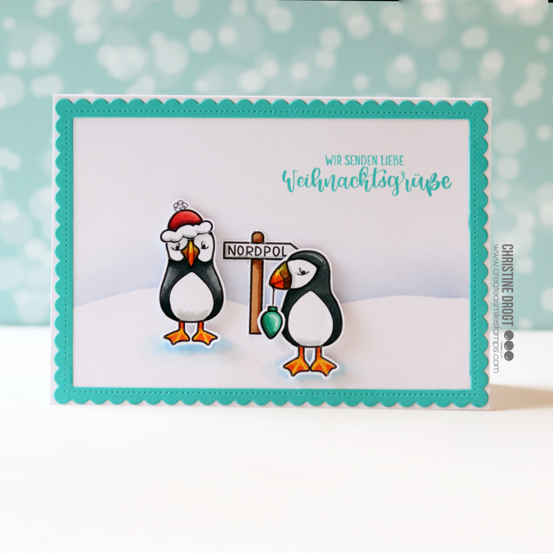 Clear A6 Hurra, es weihnachtet