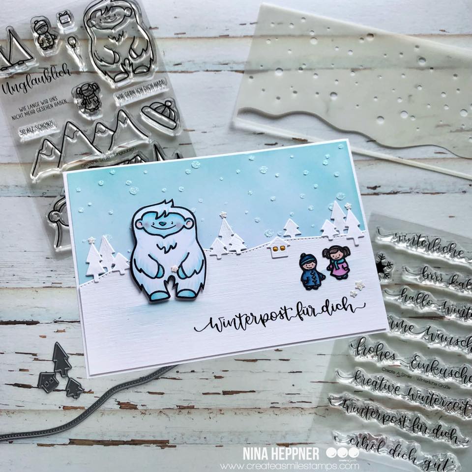 Clear A6 Winterliche Grüße