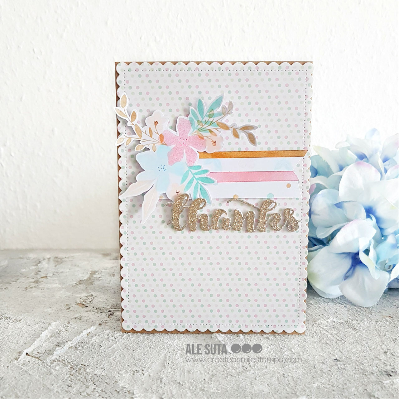 Clear A7 Solid Florals