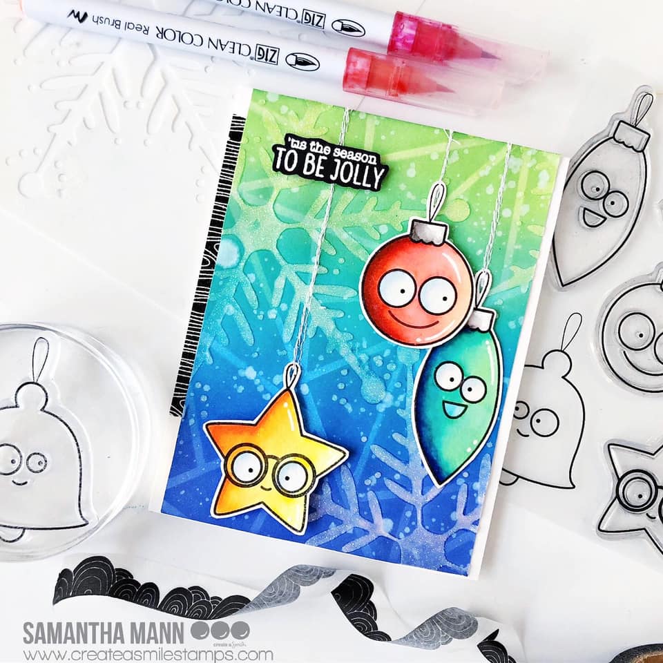 Clear A6 Kugeln am Baum