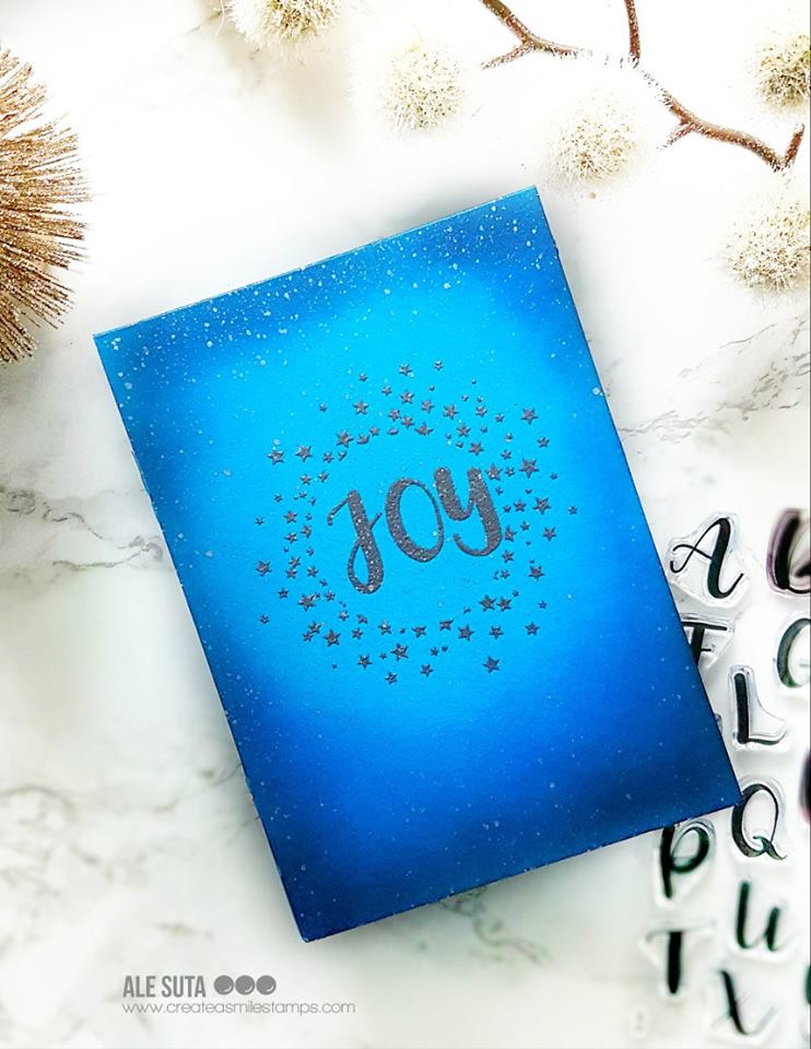 Clear A6 Lettering Alphas CAPS