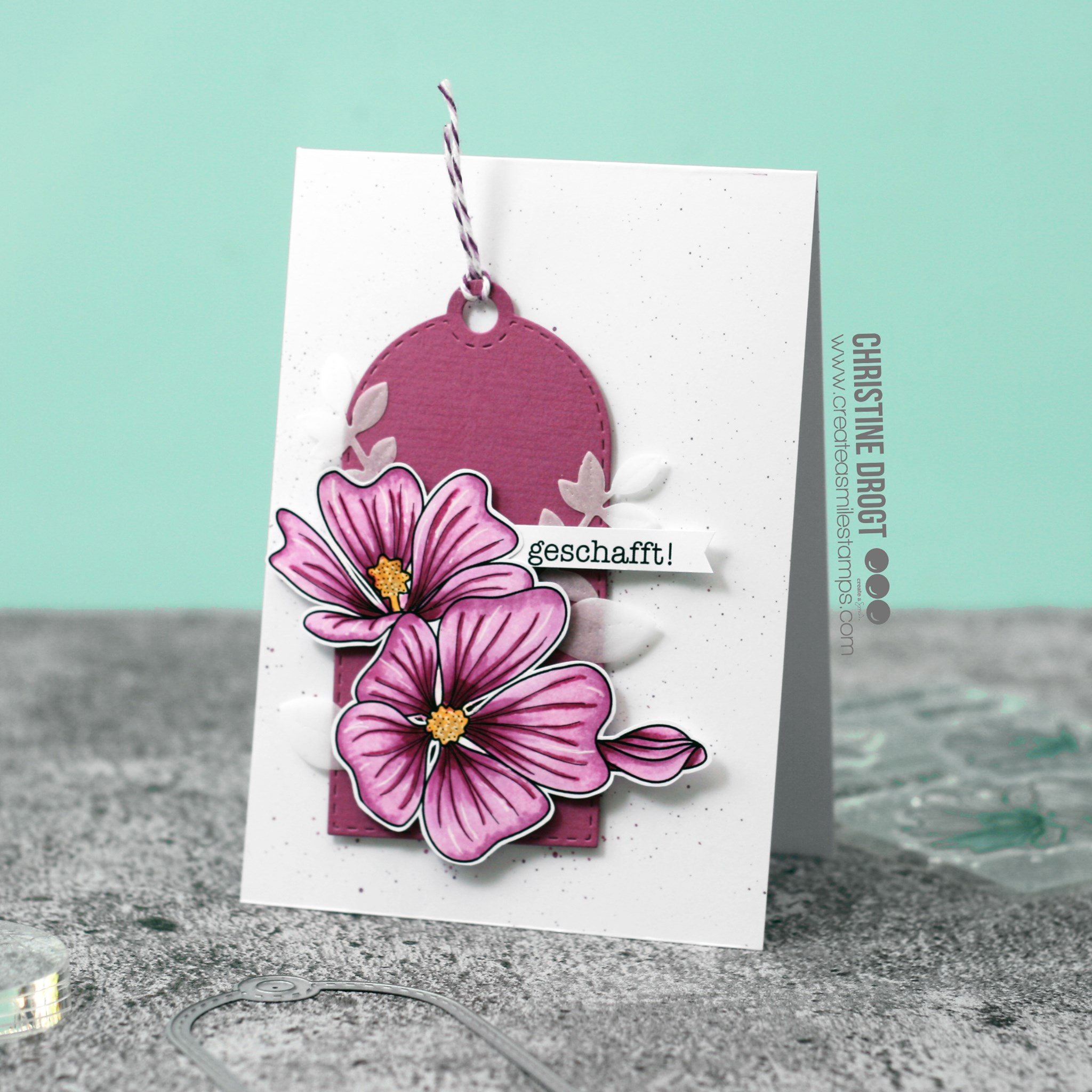 Clear A6 Malvenblüte