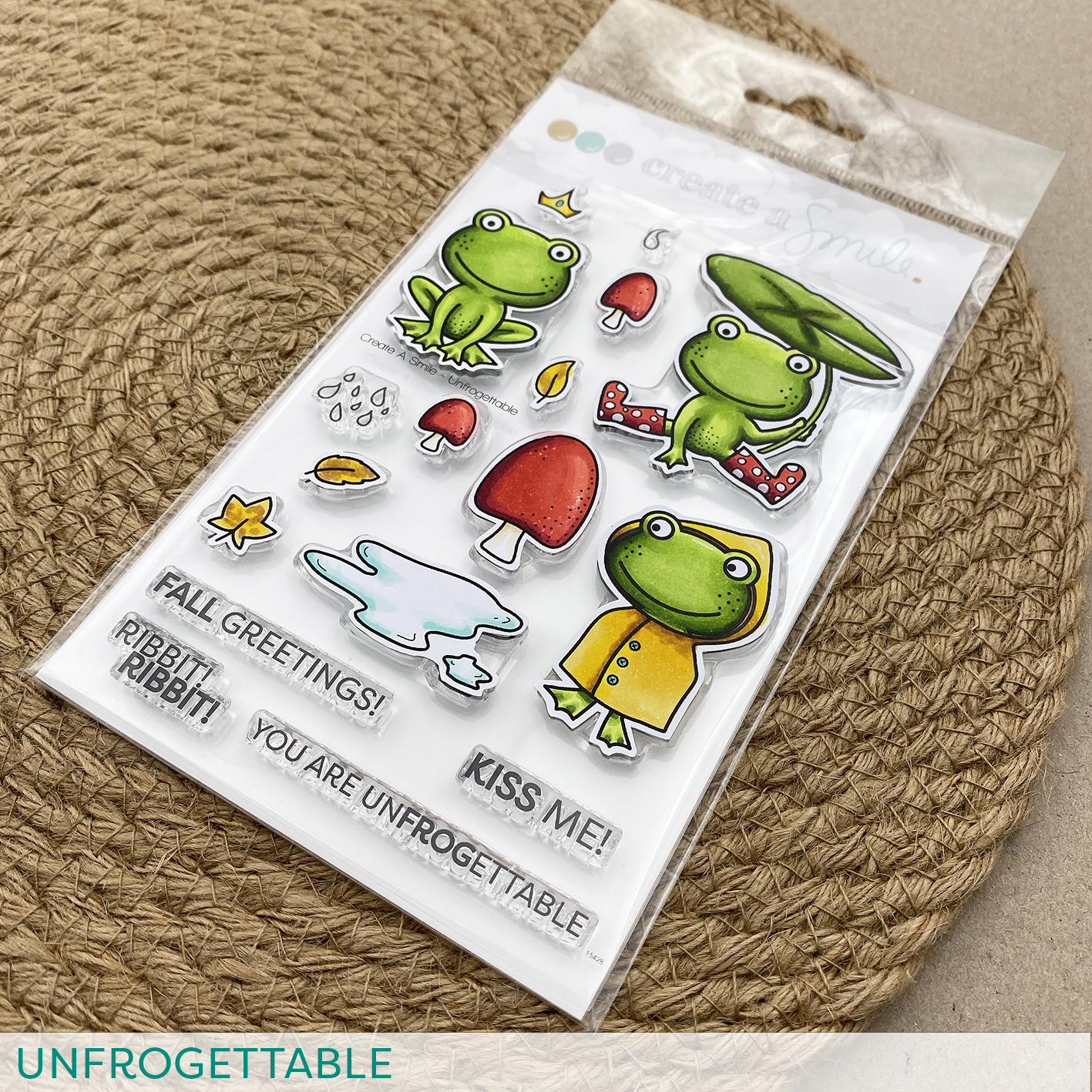 Clear A6 Unfrogettable