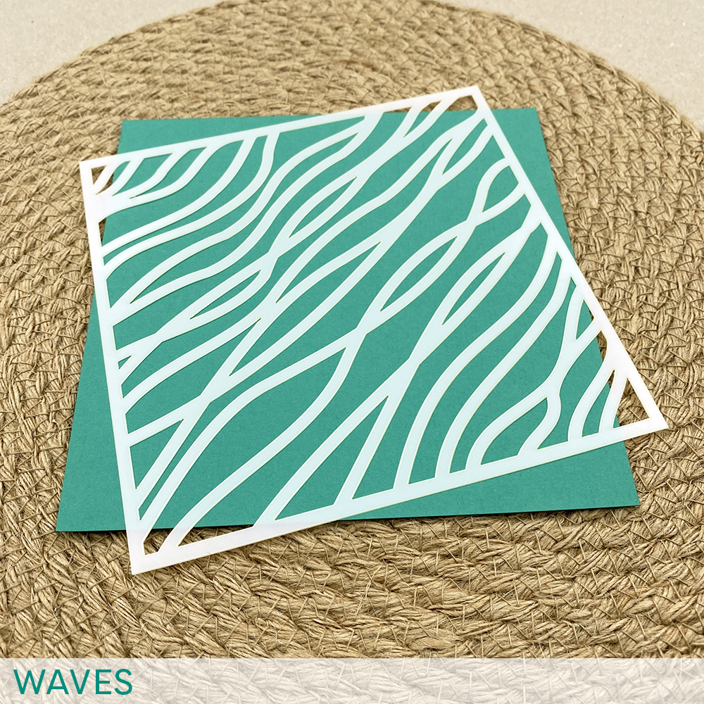 Stencil: Waves Stencil