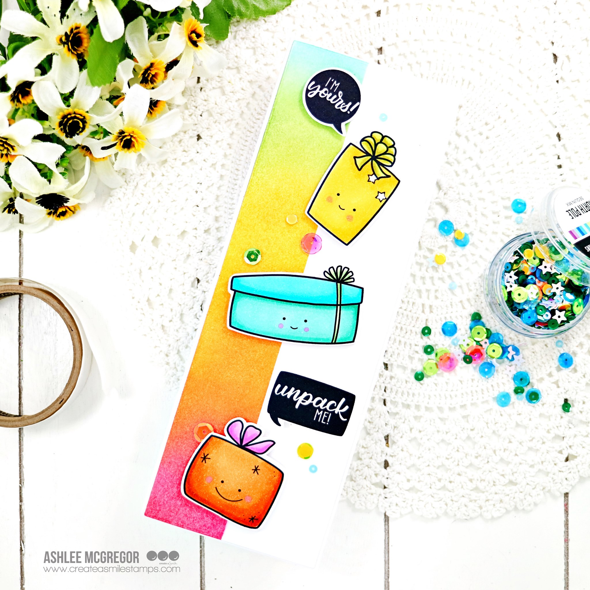 Clear A6 Pack mich aus