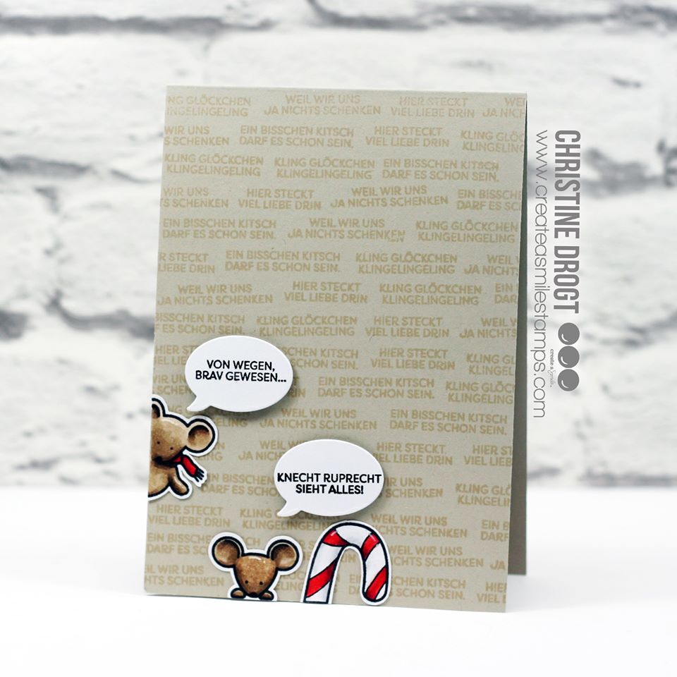 Clear A6 Mouse au Chocolat