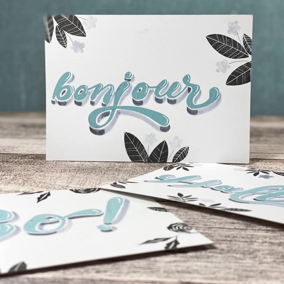 Clear A7 Solid Florals