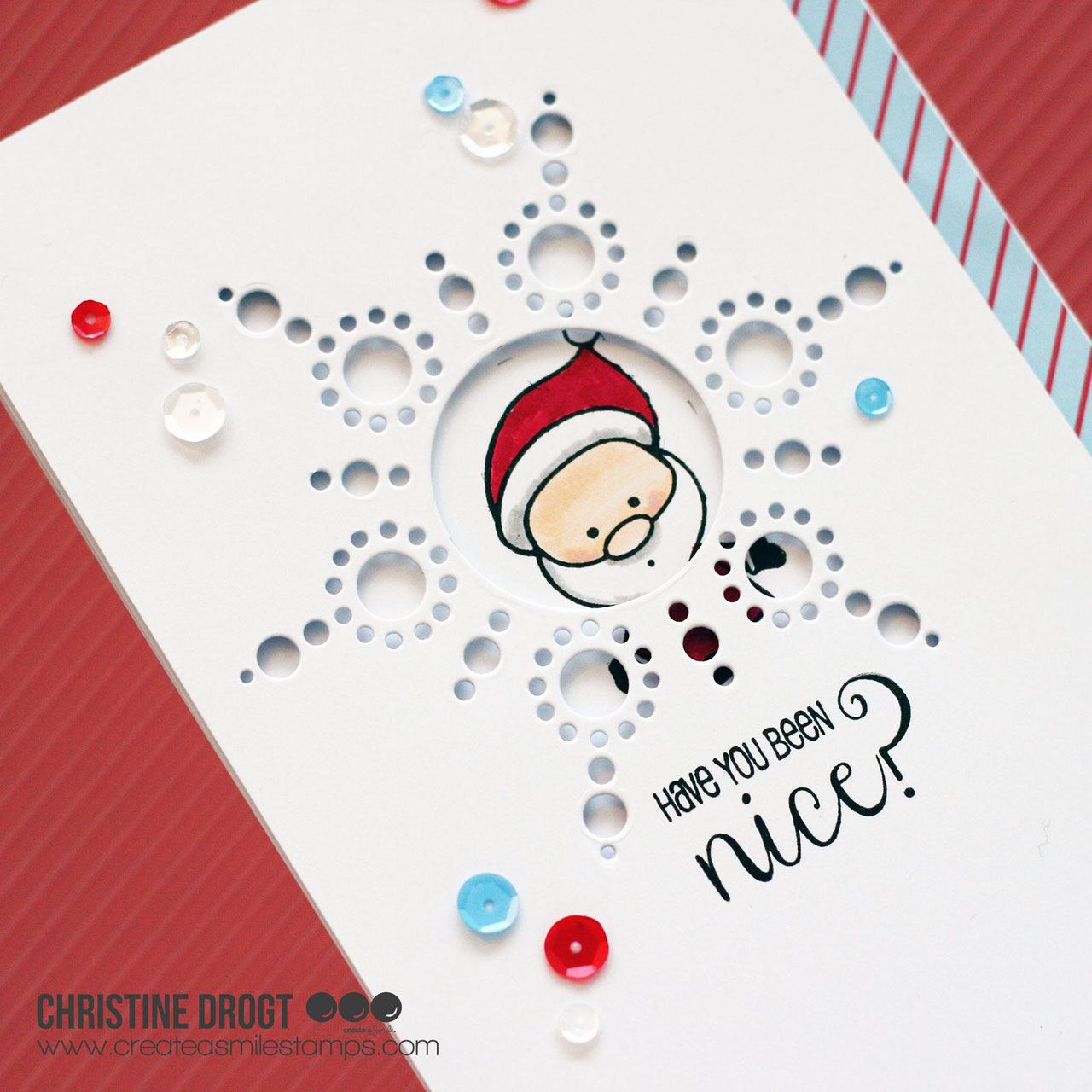 Cool Cuts Negative Snowflake