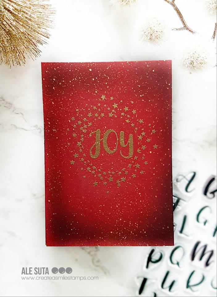 Clear A6 Lettering Alphas CAPS