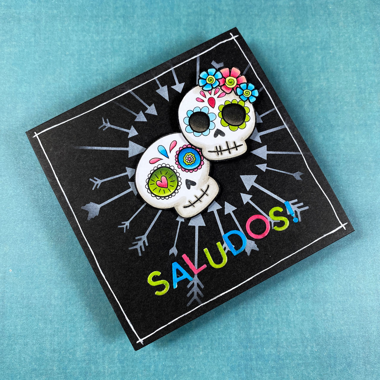Clear A7 Sugar Skulls