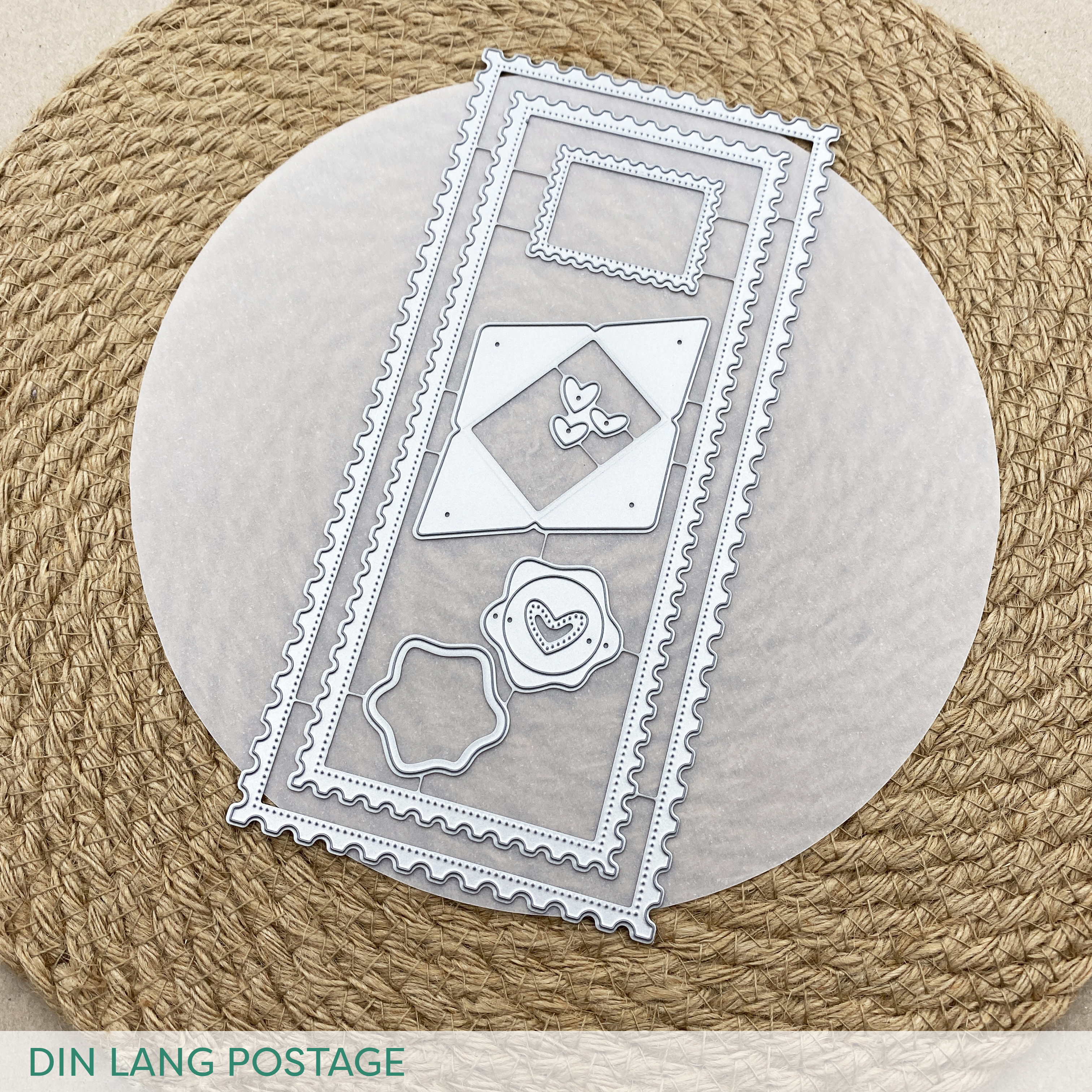 Cool Cuts DIN Lang Postage