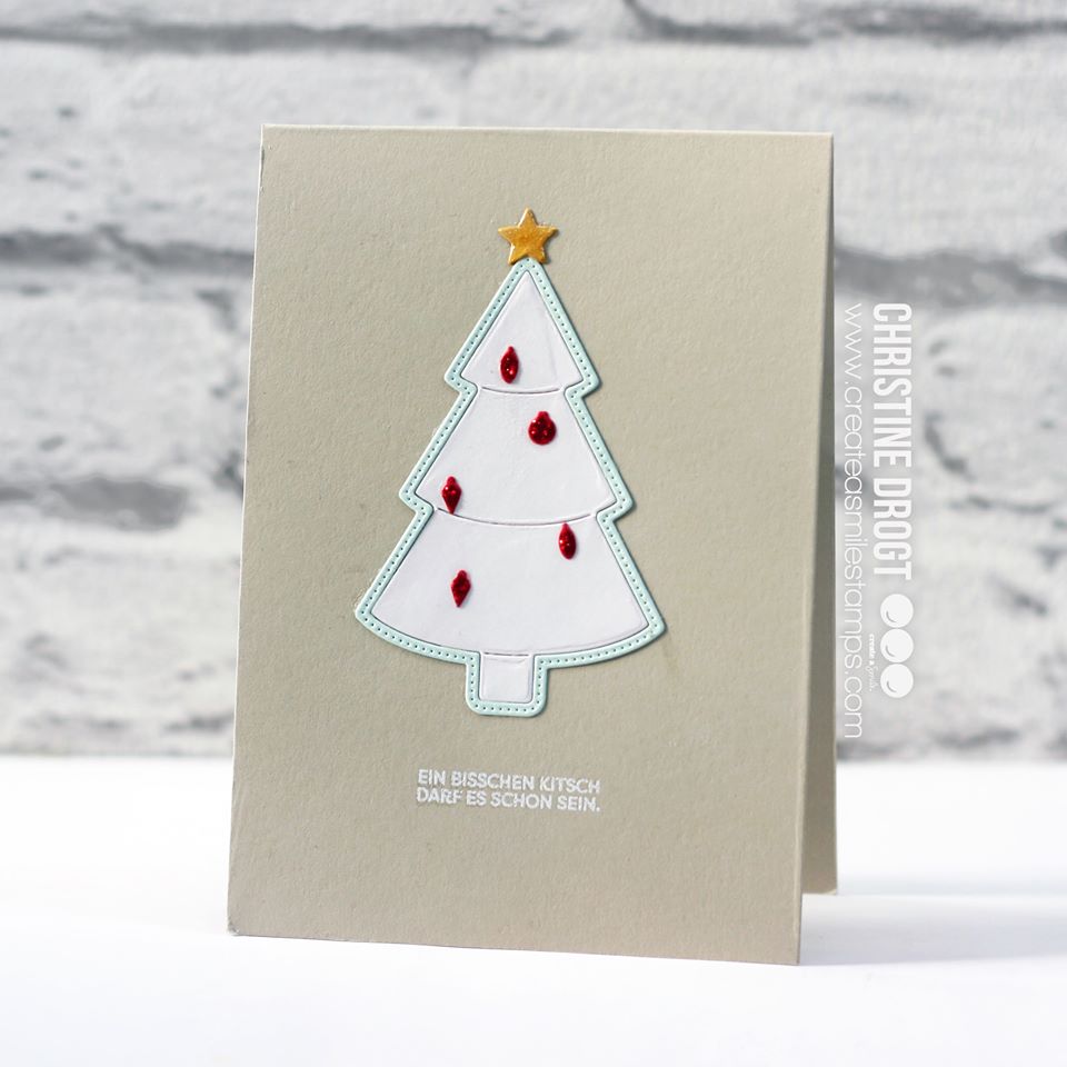 Clear A6 Kleine Weihnachtsgrüße