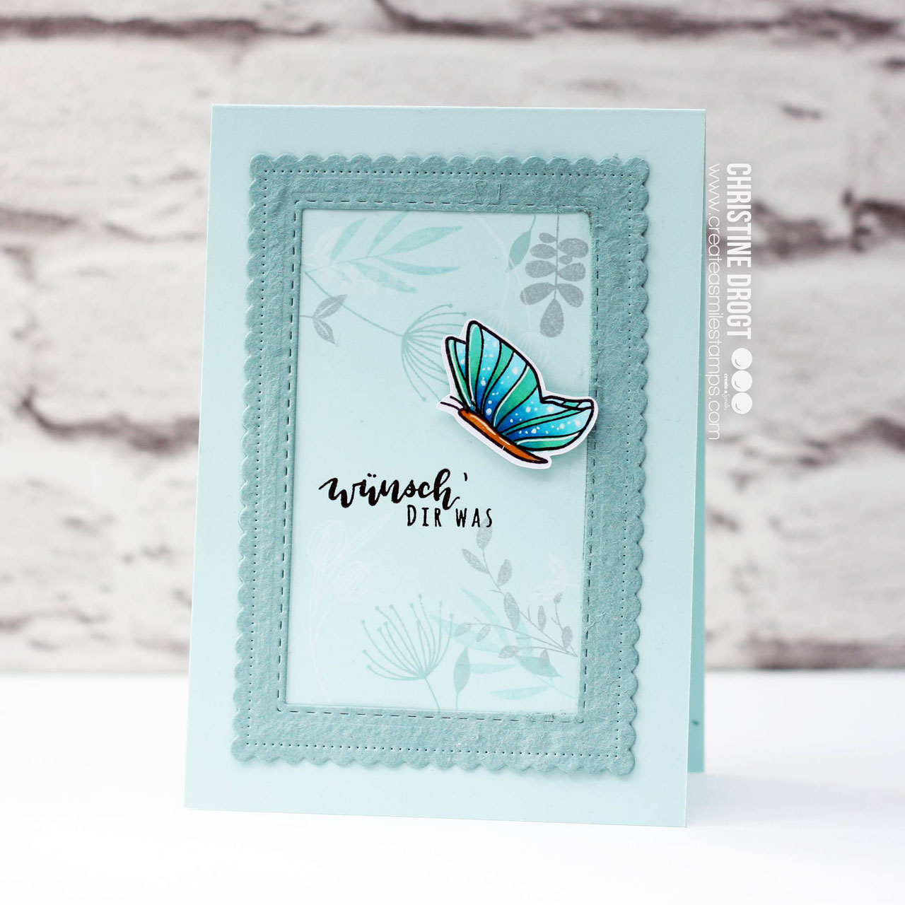 Clear A6 Floral Decorations