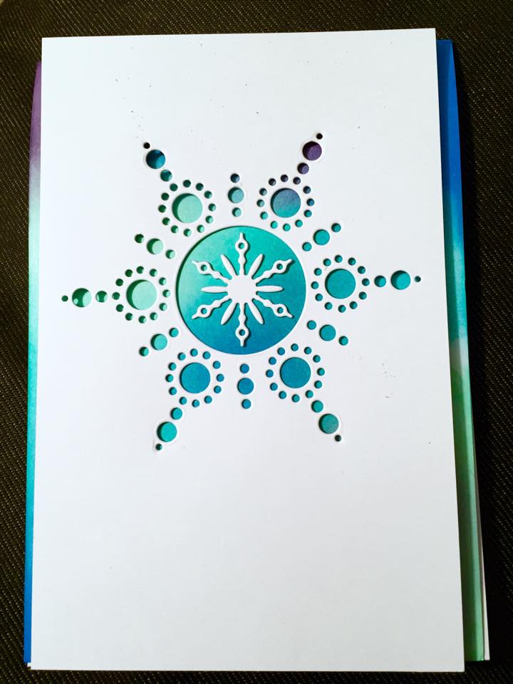 Cool Cuts Negative Snowflake