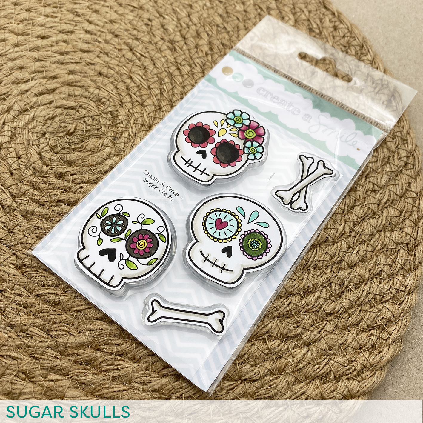 Clear A7 Sugar Skulls