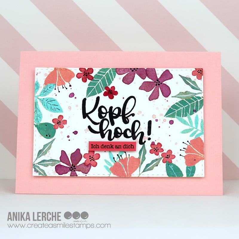 Clear A7 Solid Florals