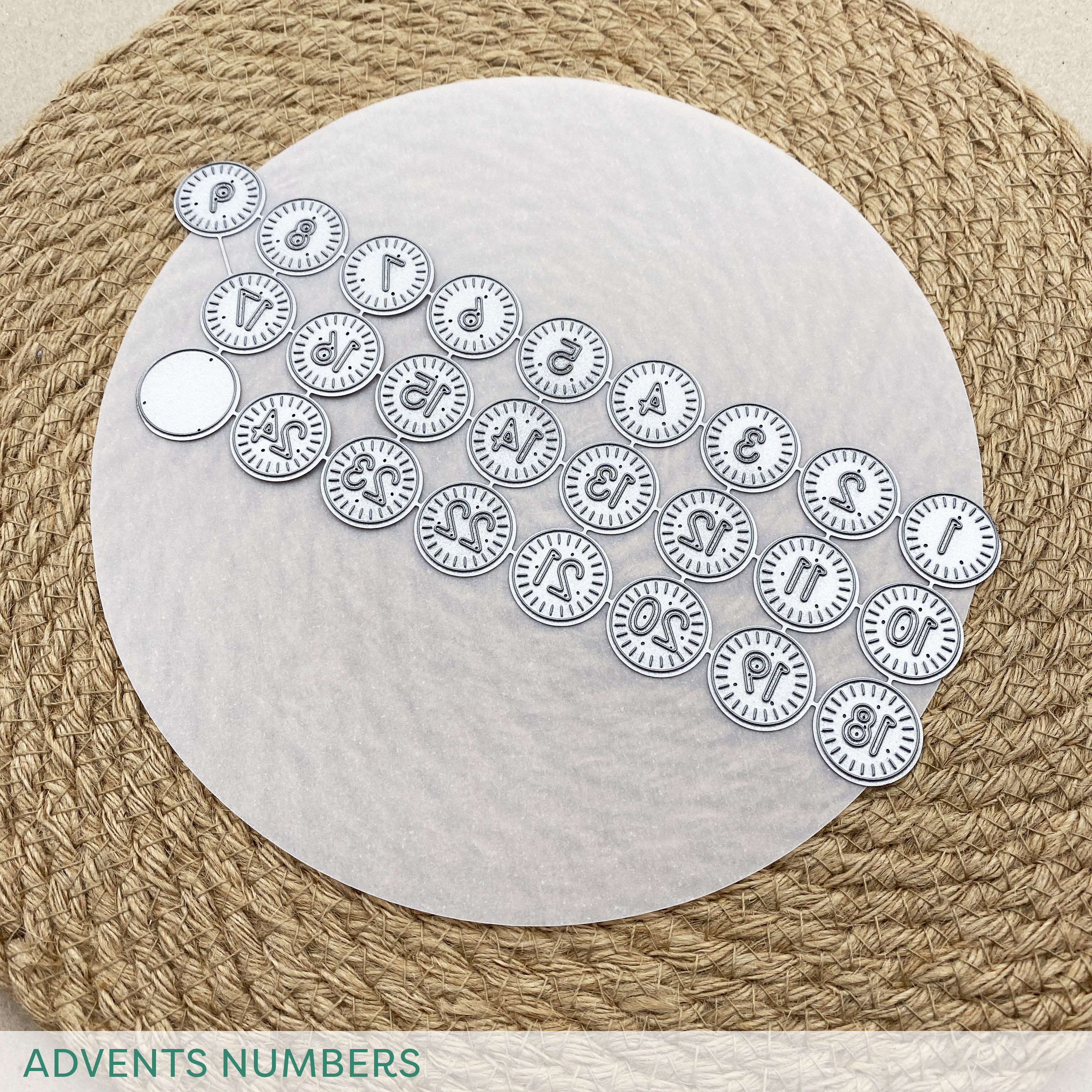 Cool Cuts Advent Numbers