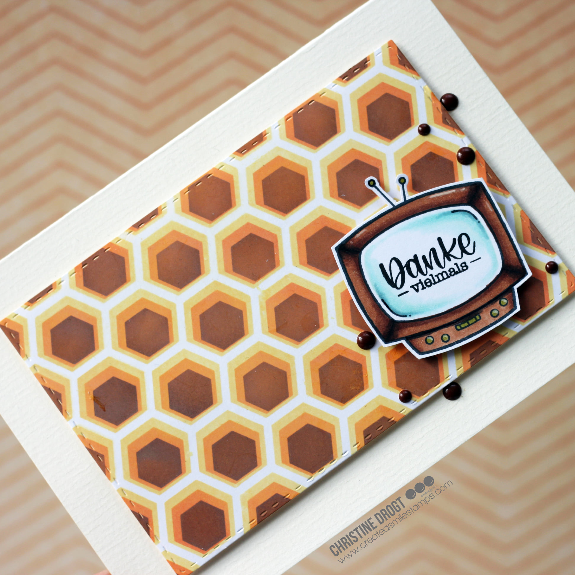 Stencil: Layered Hexagons (Set of 3)