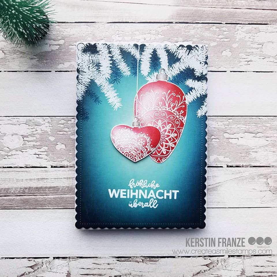 Clear A6 Festive Foliage