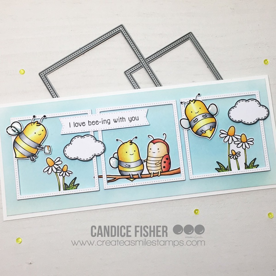 Cool Cuts Stitched Square Frames