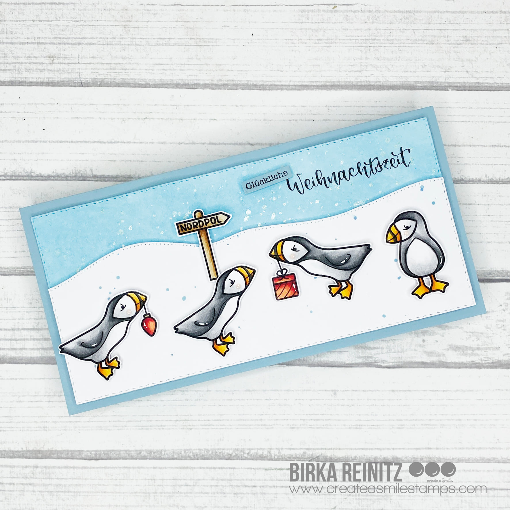 Clear A6 Hurra, es weihnachtet