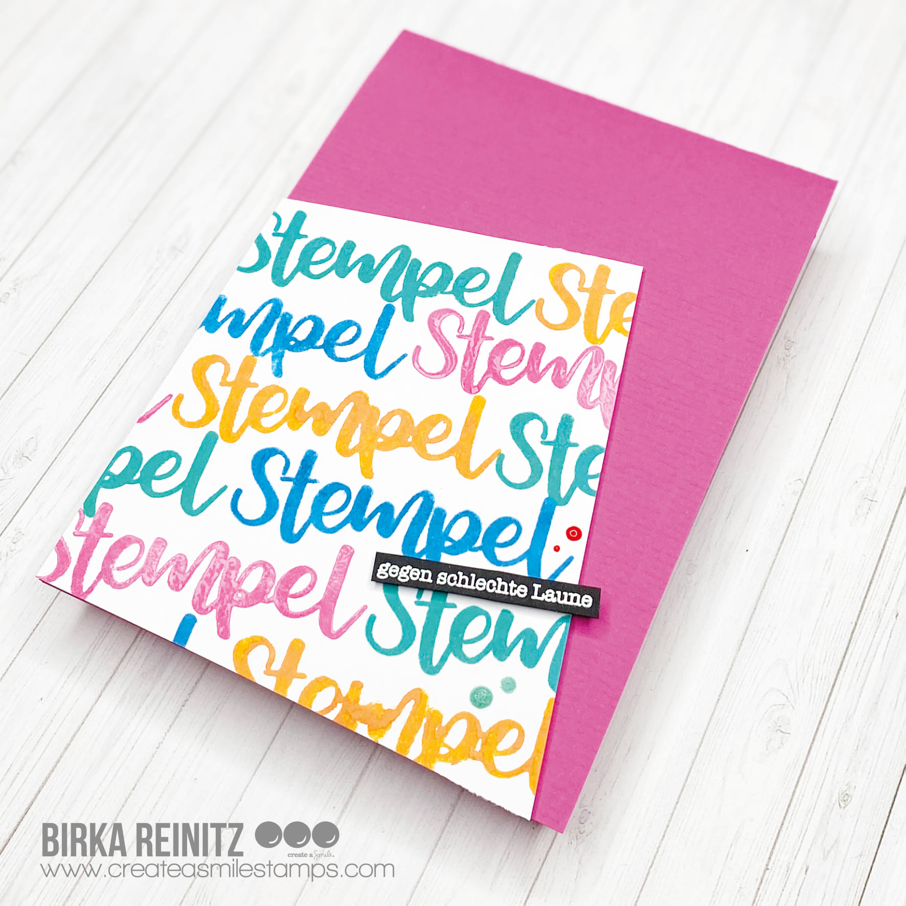 Clear A8 Stempelsüchtig