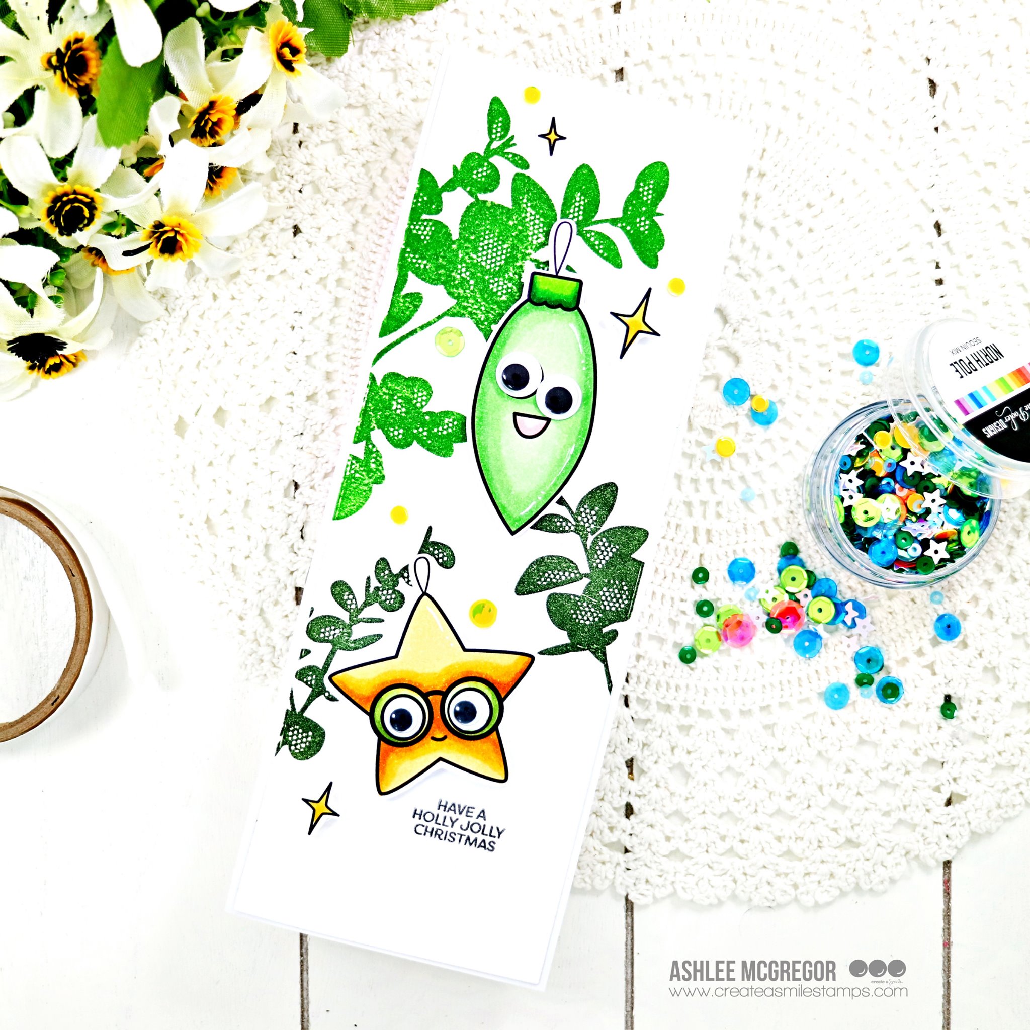 Clear A6 Kugeln am Baum