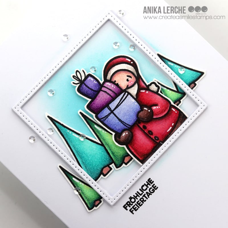 Cool Cuts Stitched Square Frames