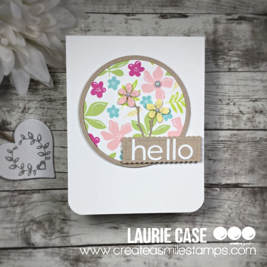 Clear A7 Solid Florals