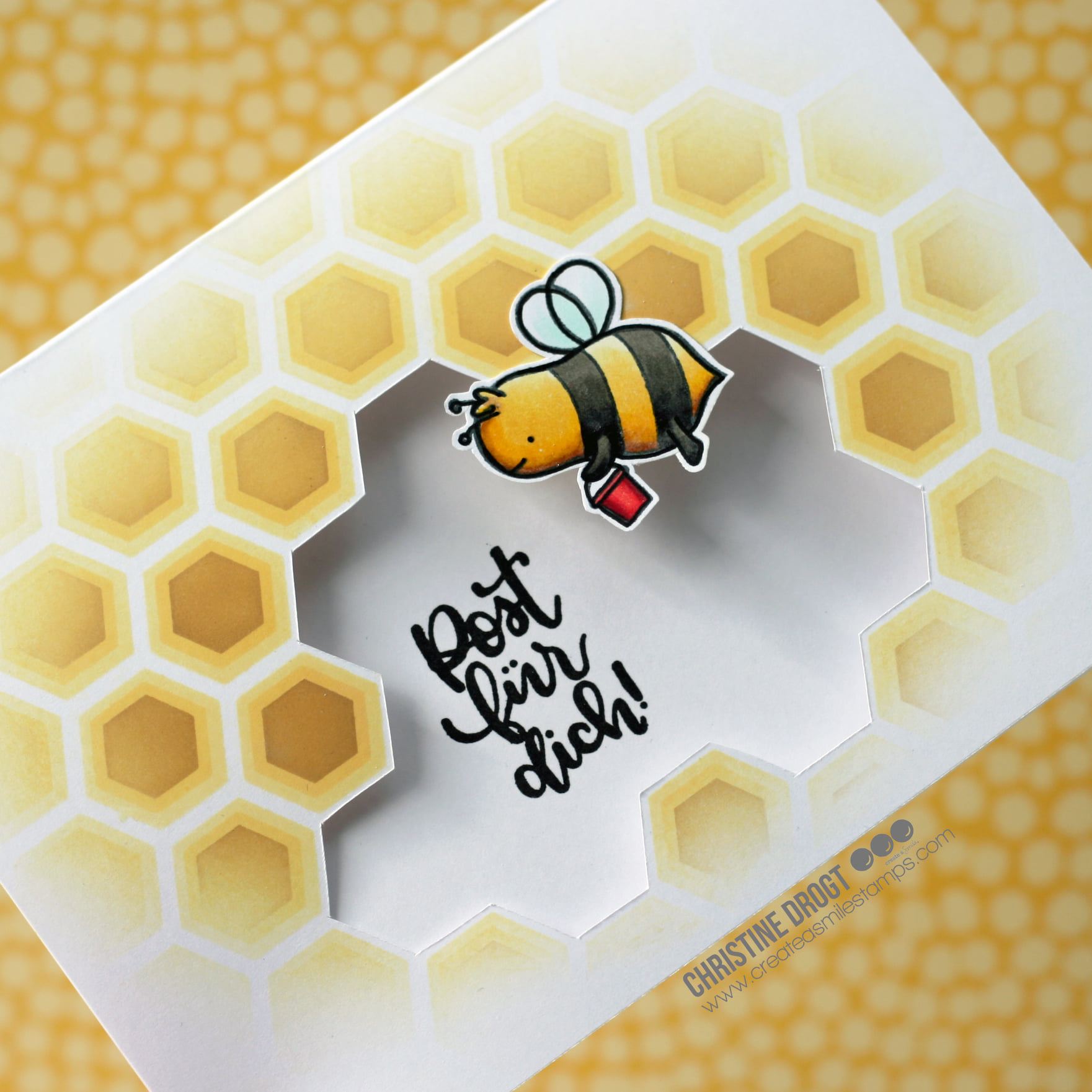 Stencil: Layered Hexagons (Set of 3)