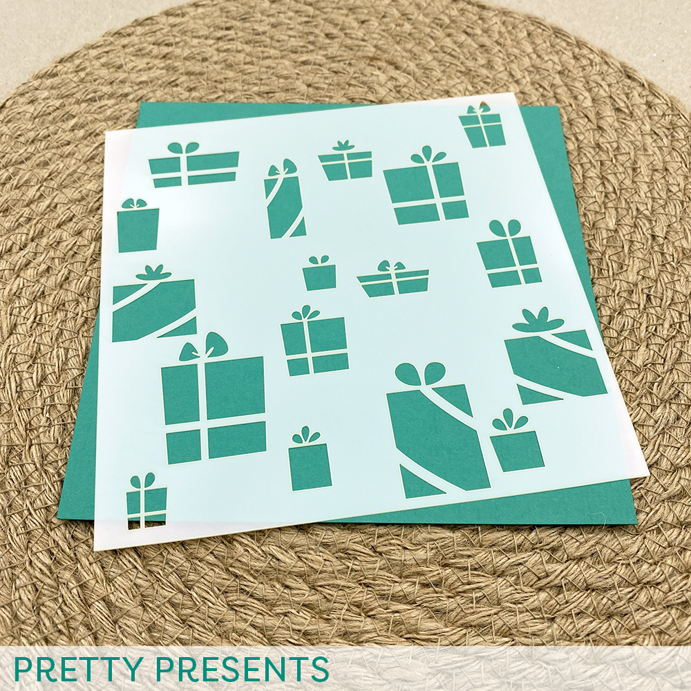 Stencil: Pretty Presents
